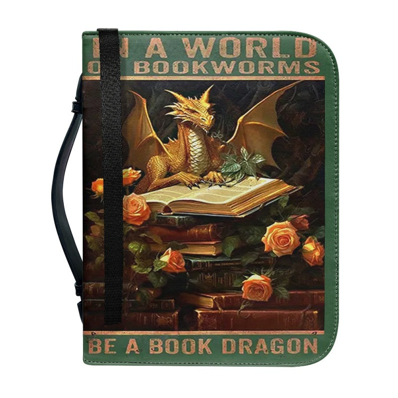 Personalized Book Dragon Bible Cover