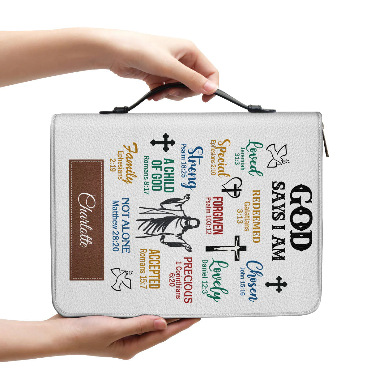 What God Says About You Personalized Bible Cover