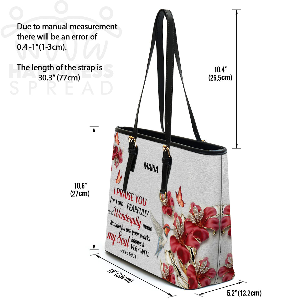 Wonderful Are Your Works Personalized Tote Bag