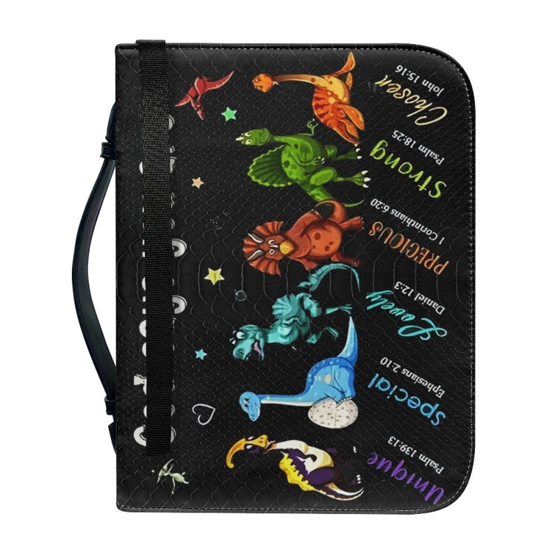 God Says You Are Personalized Dinosaur Bible Cover