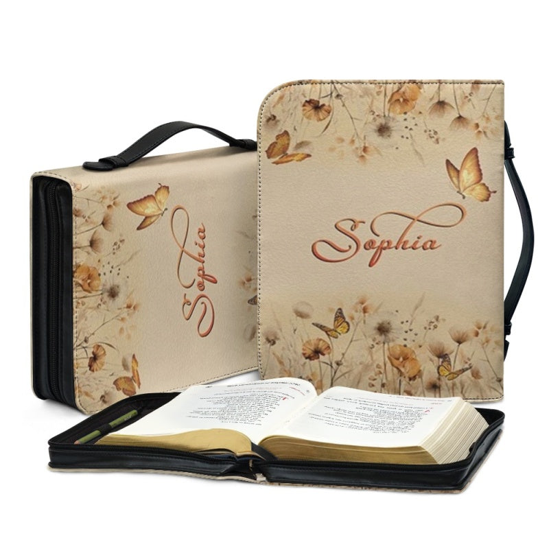 Personalized Jesus Take The Wheel Bible Cover