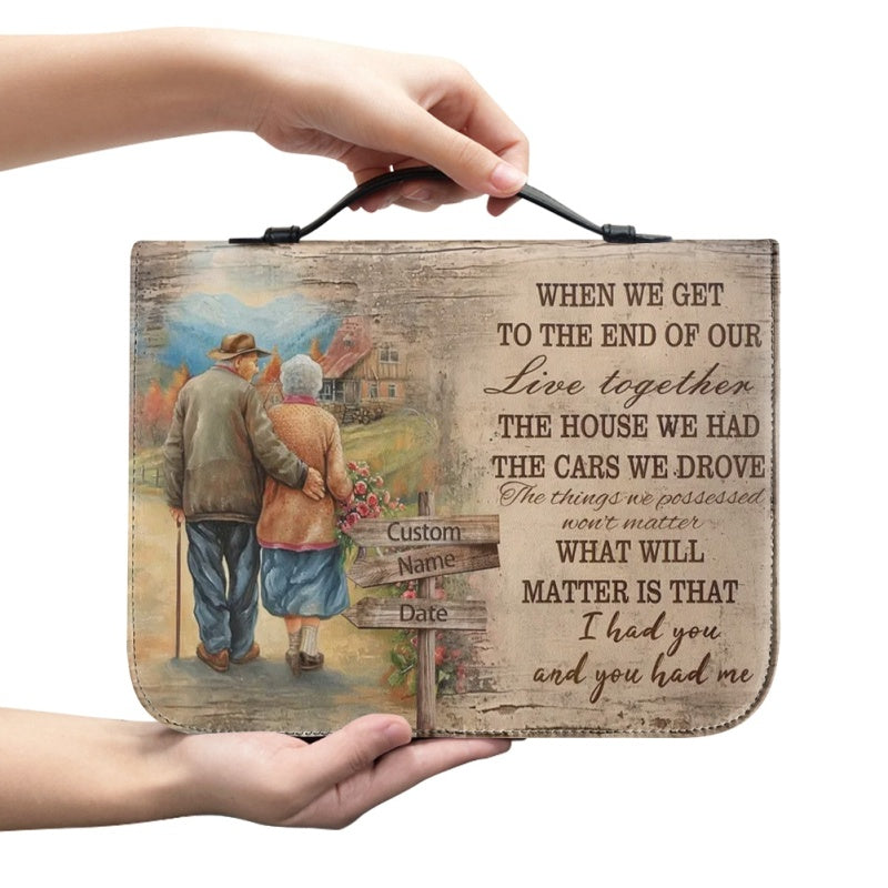 Personalized Couple Warrior Bible Cover
