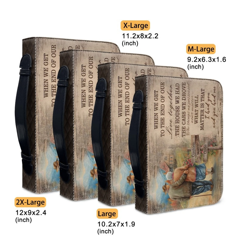 Personalized Couple Warrior Bible Cover