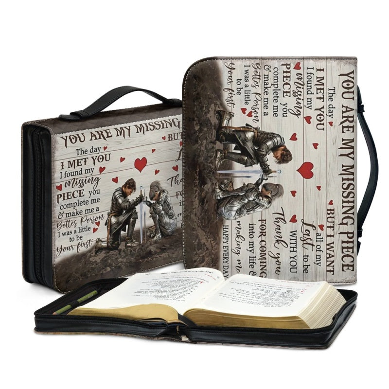 Personalized Couple Warrior Bible Cover