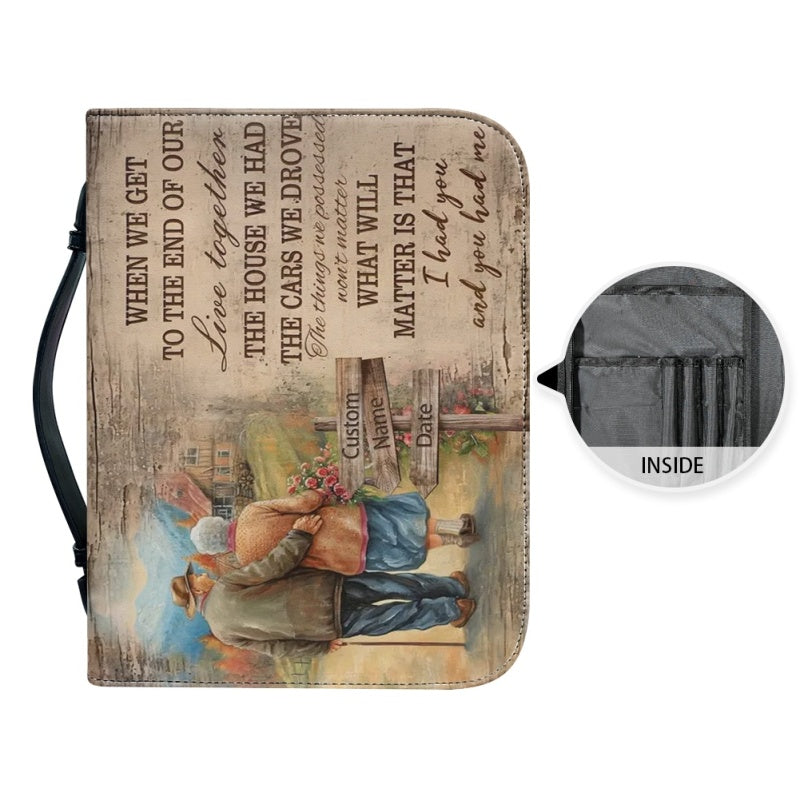 Personalized Couple Warrior Bible Cover