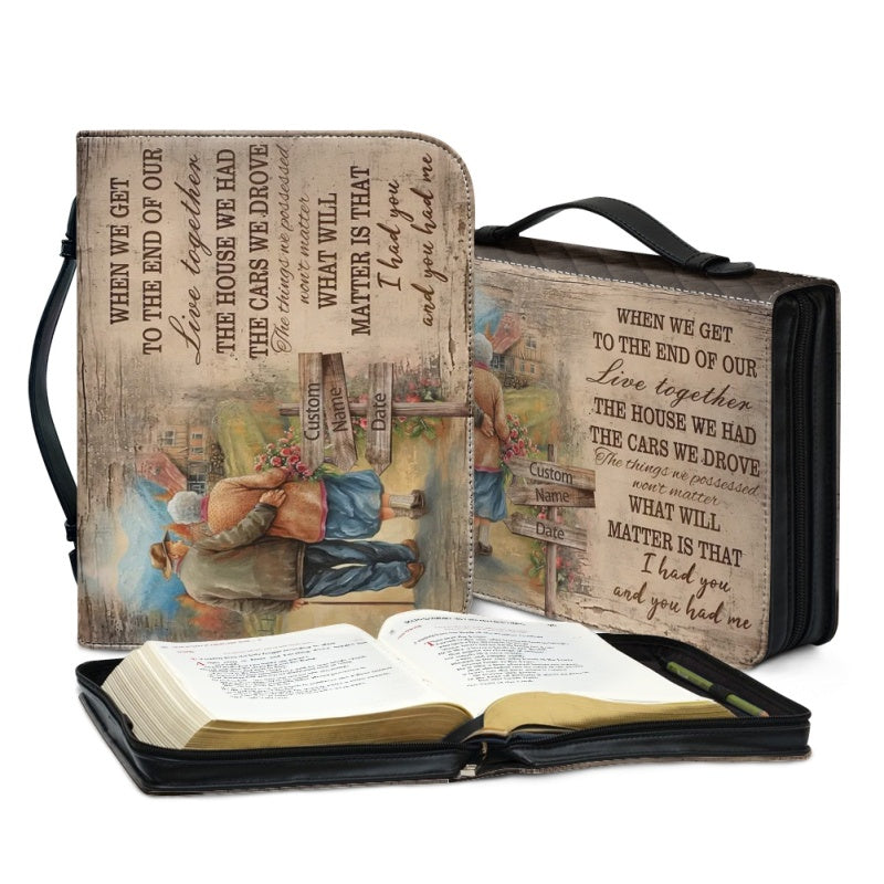 Personalized Couple Warrior Bible Cover