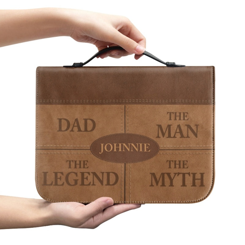 Personalized Dad Bible Cover - The Legend Tribute