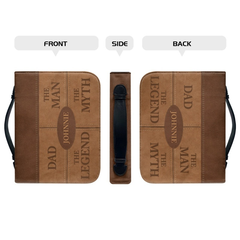Personalized Dad Bible Cover - The Legend Tribute