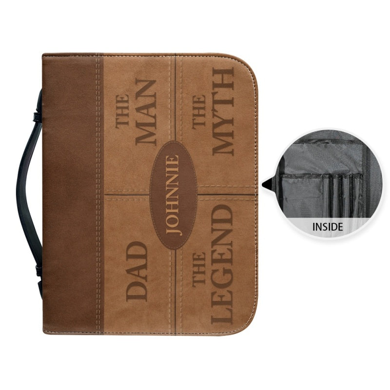 Personalized Dad Bible Cover - The Legend Tribute
