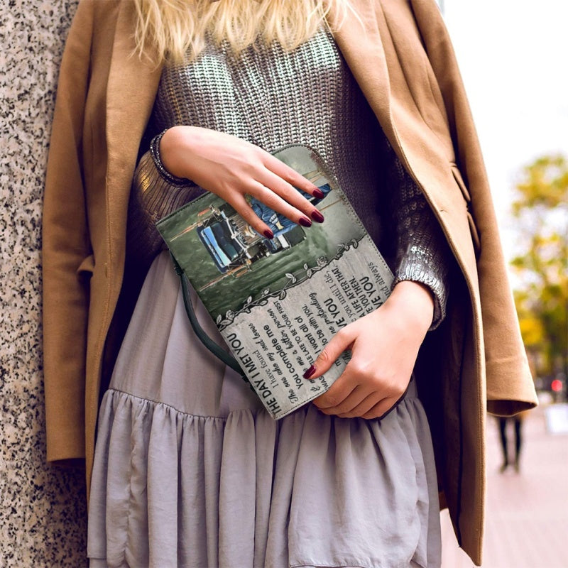 The Day I Met You Personalized Bible Cover
