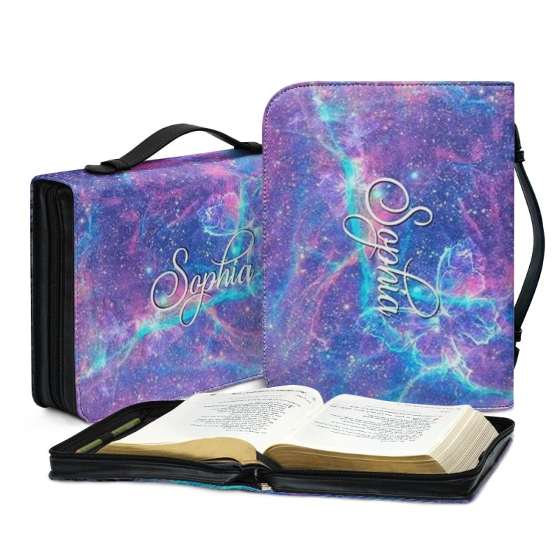 Personalized God Amidst Galaxies Bible Cover