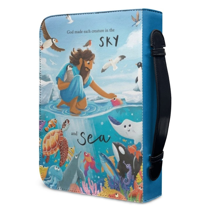God Made Each Creature Personalized Bible Cover