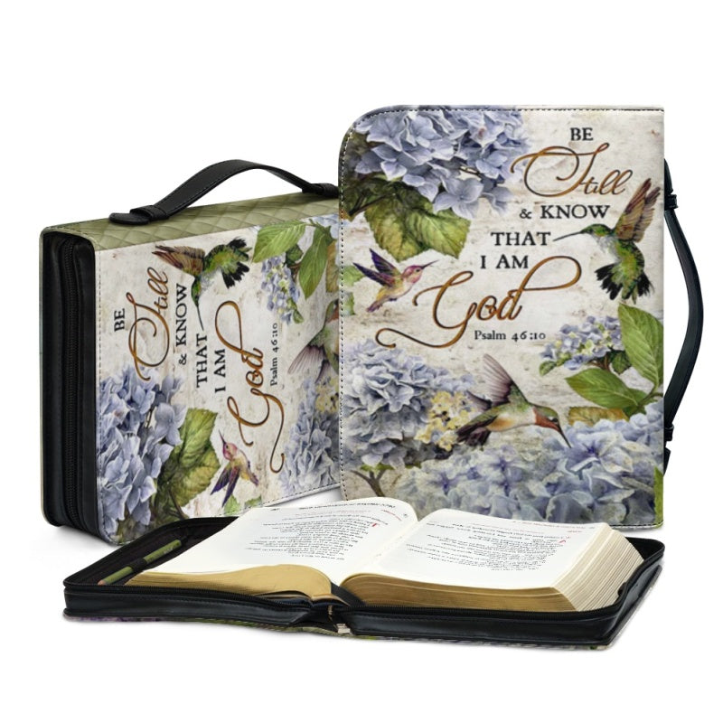 Personalized Psalm 46:10 Be Still Bible Cover