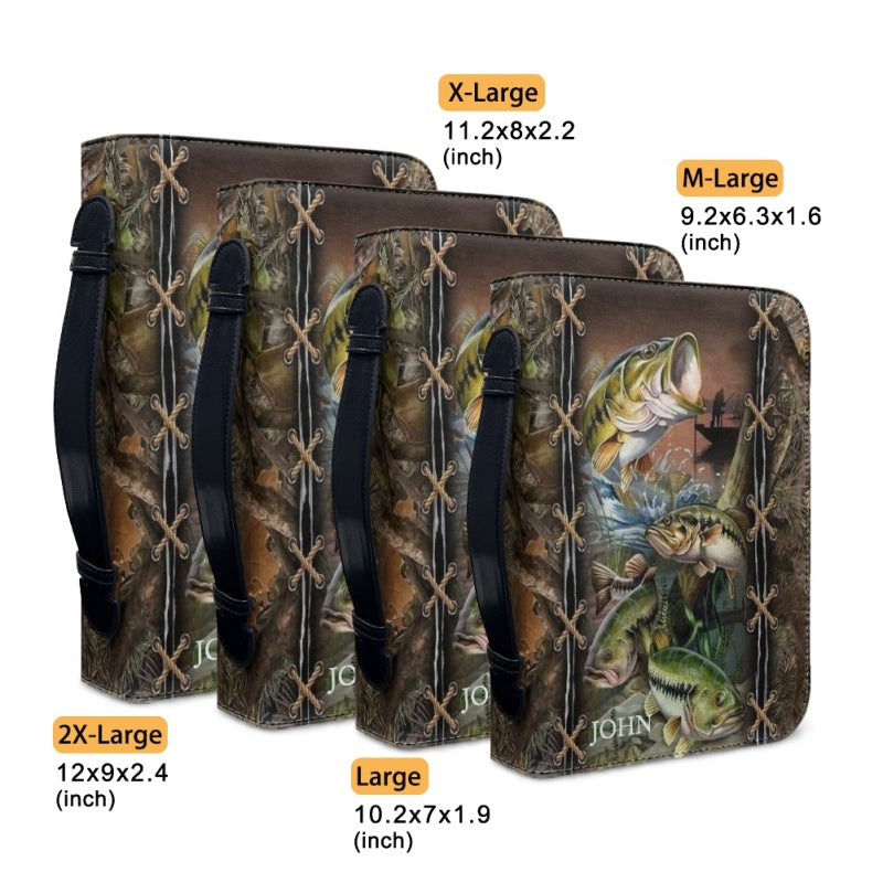 Personalized Fishing Bible Cover Case