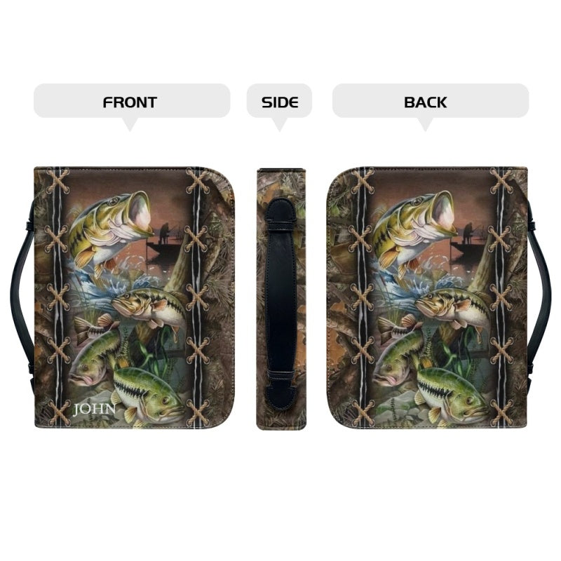 Personalized Fishing Bible Cover Case