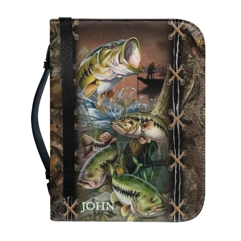Personalized Fishing Bible Cover Case