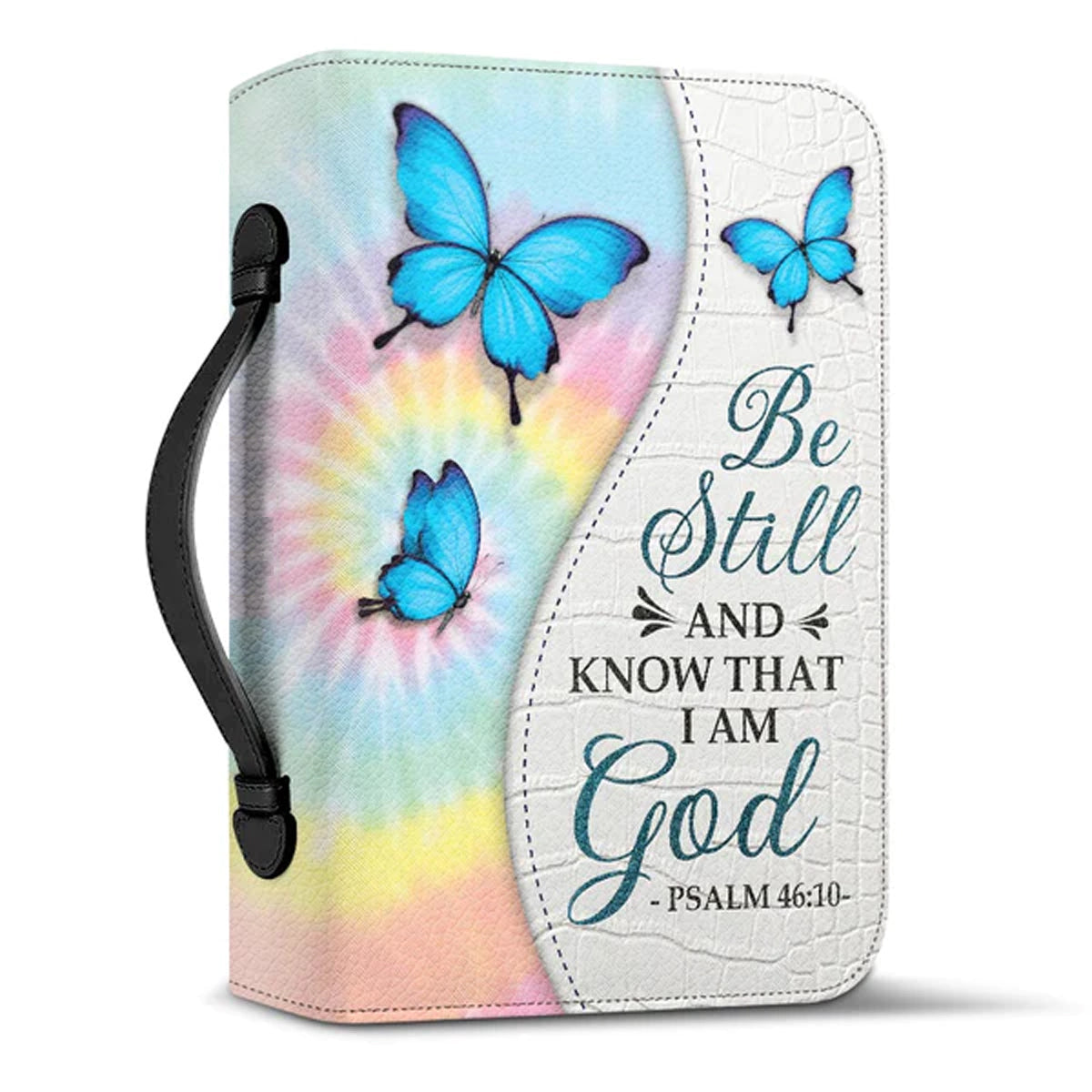 Personalized Be Still Butterfly Bible Cover