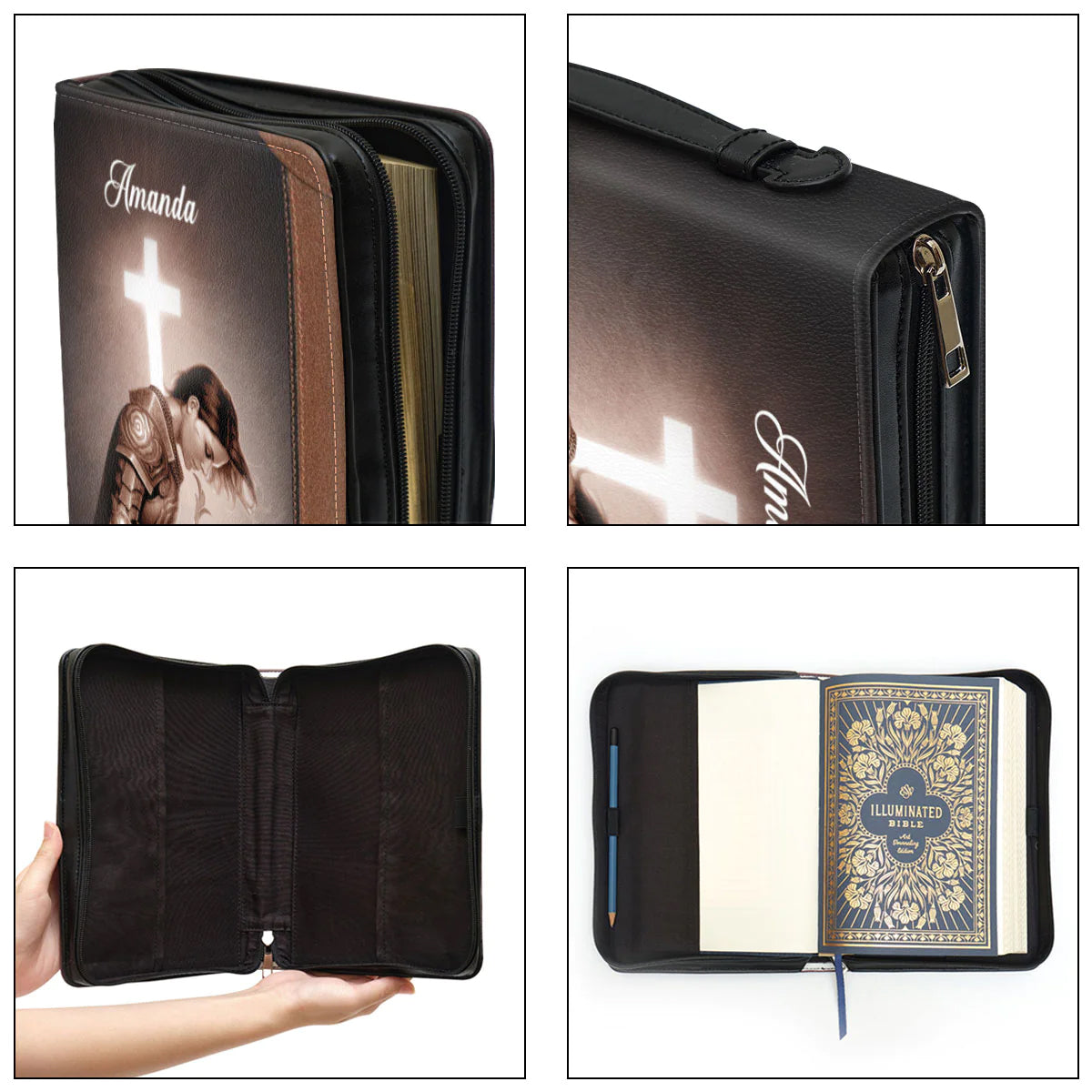 Daughter of the King Personalized Bible Cover