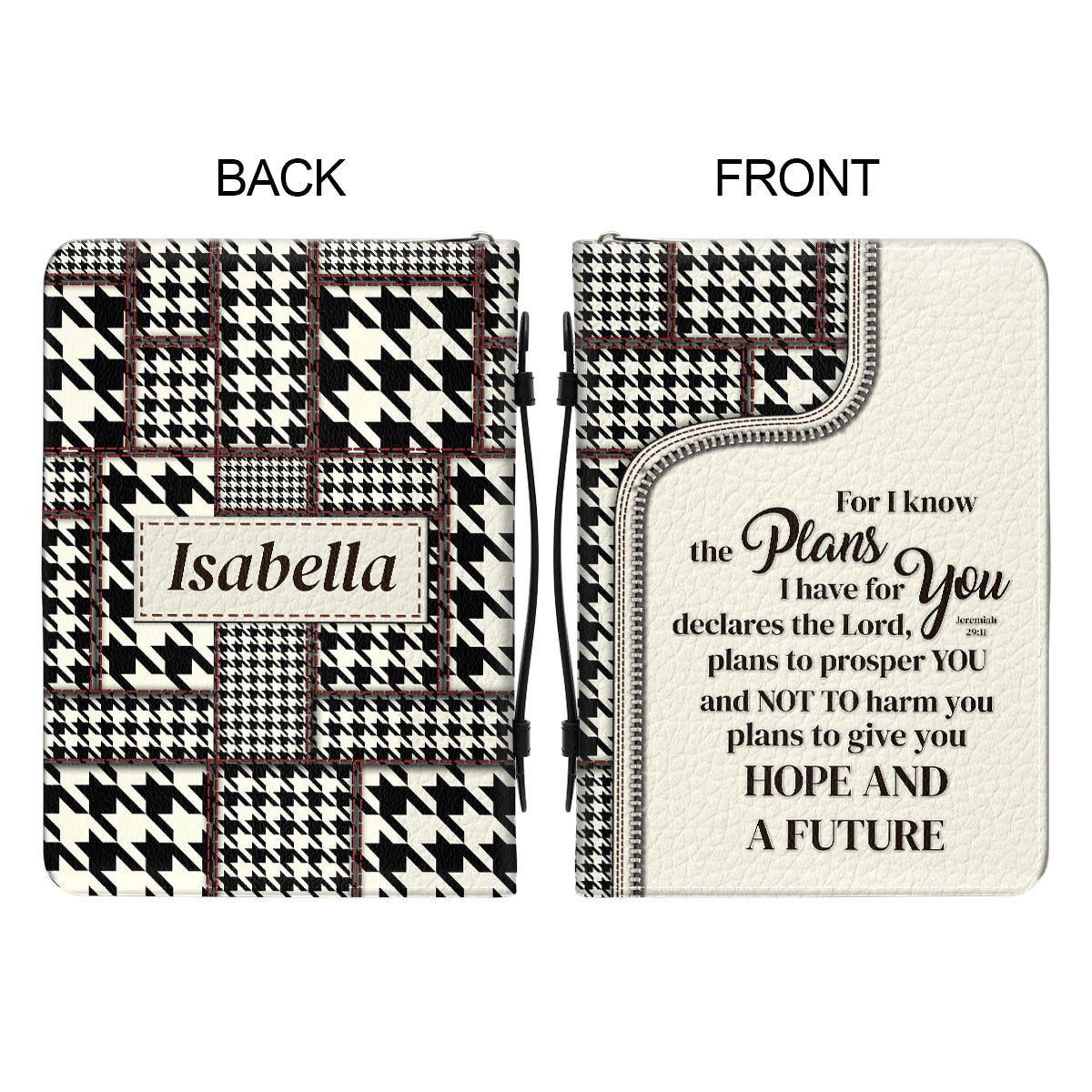 Personalized Jeremiah 29:11 Bible Cover