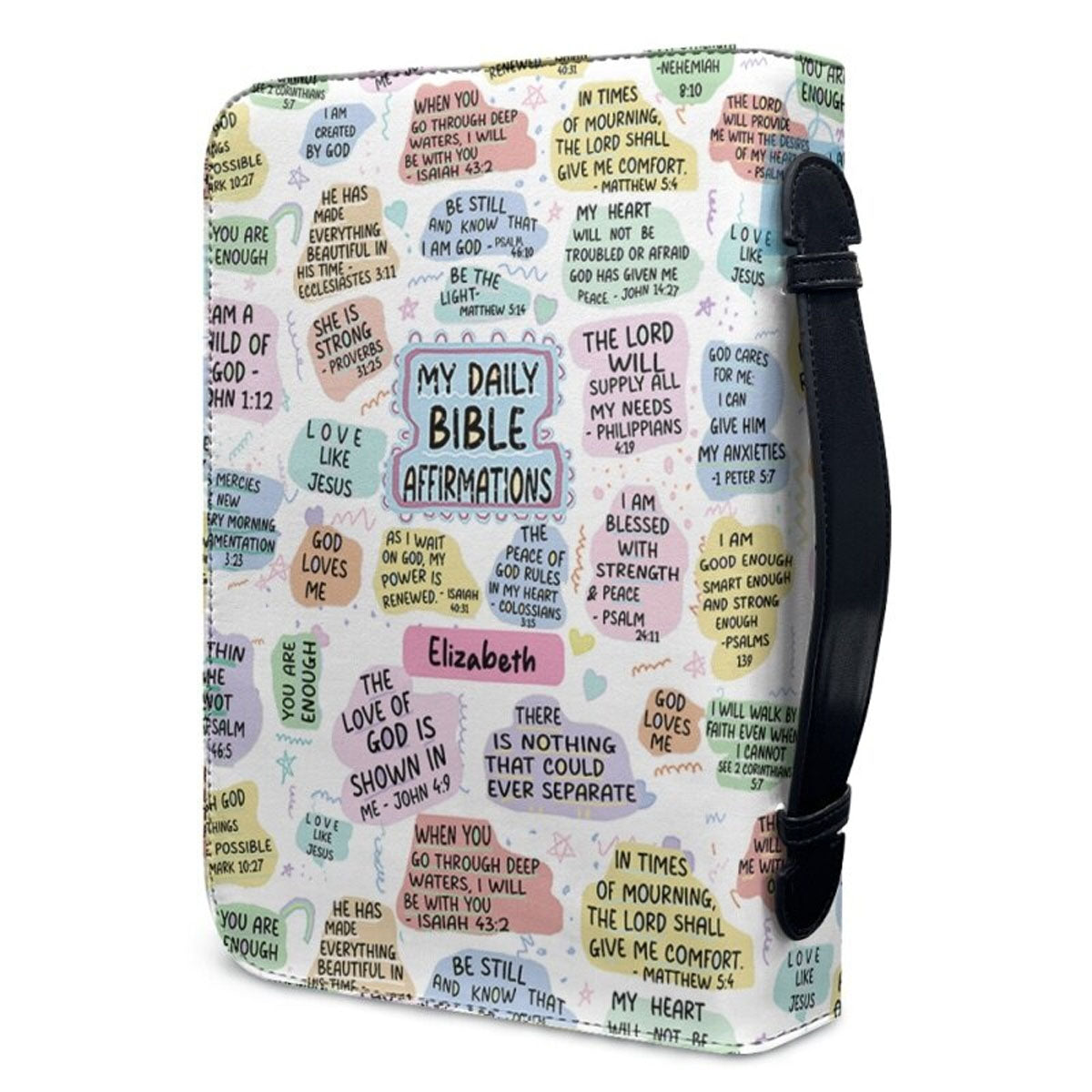 Personalized Daily Affirmation Bible Cover