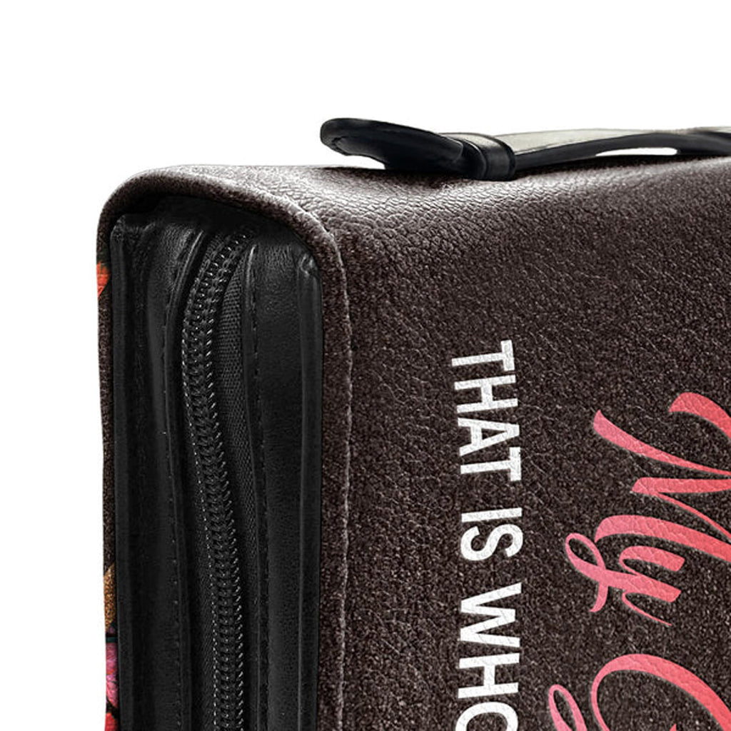 Floral Faith Way Maker Bible Cover Case