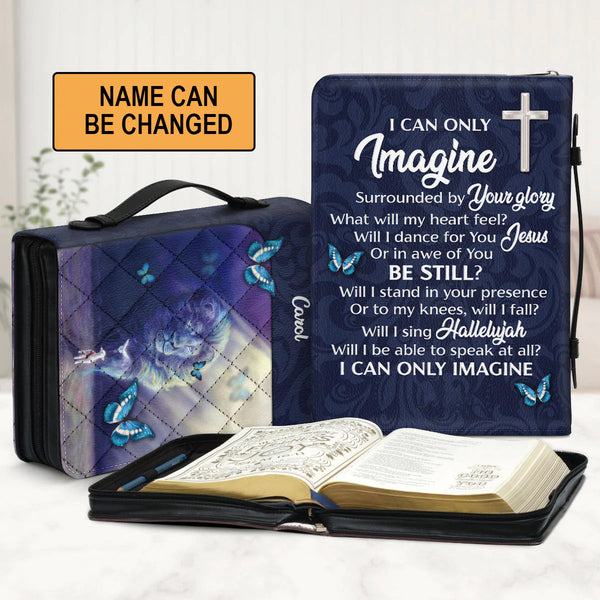 I Can Only Imagine Personalized Bible Cover
