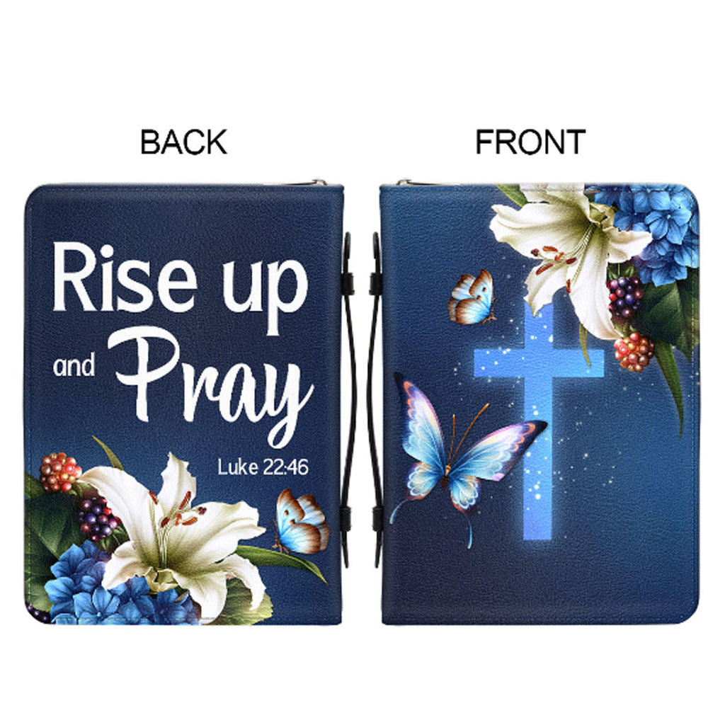 Rise Up And Pray Personalized Bible Cover