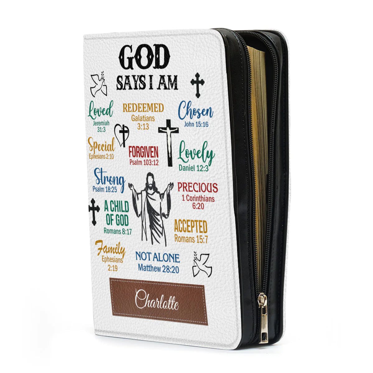 What God Says About You Personalized Bible Cover