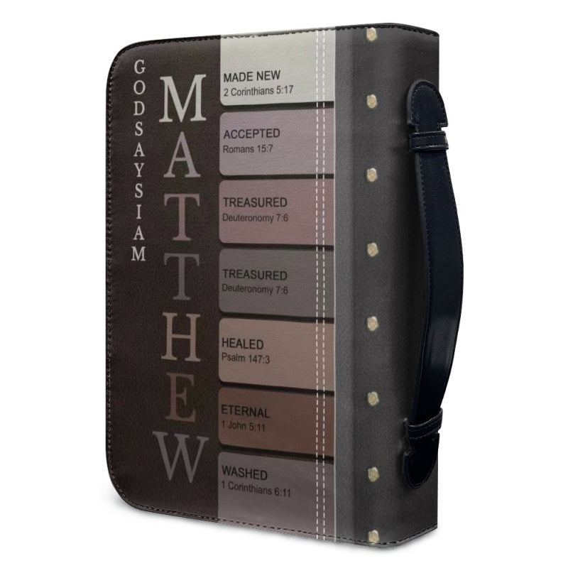 Personalized Sacred Name Meaning Bible Cover