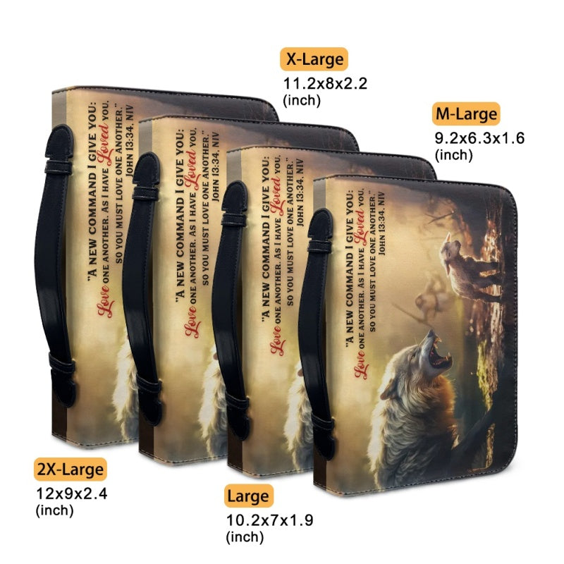Personalized Jesus Saves Sheep Bible Cover