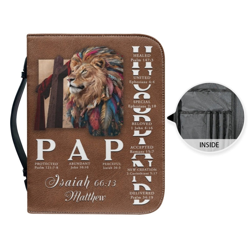 Personalized Name & Scripture Bible Cover
