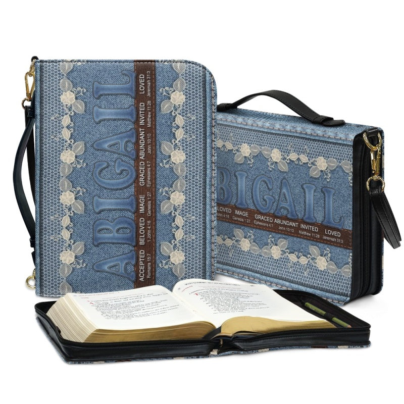Personalized Name Meaning Bible Cover