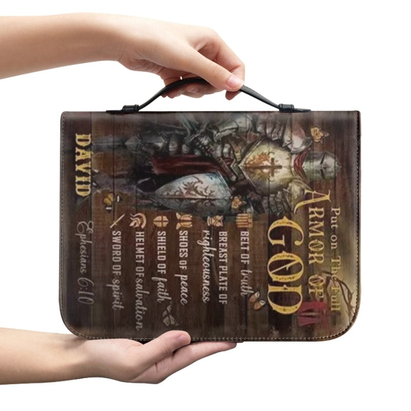 Personalized Armor of God Bible Cover