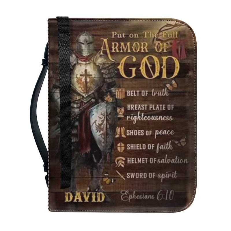 Personalized Armor of God Bible Cover