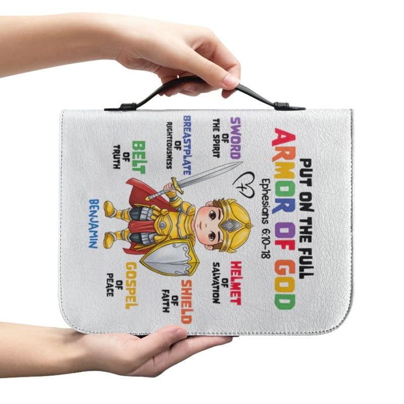 Personalized Armor of God Bible Cover