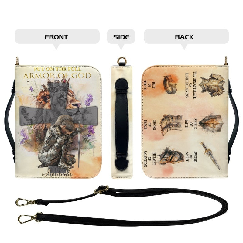 Custom Armor of God Personalized Bible Cover