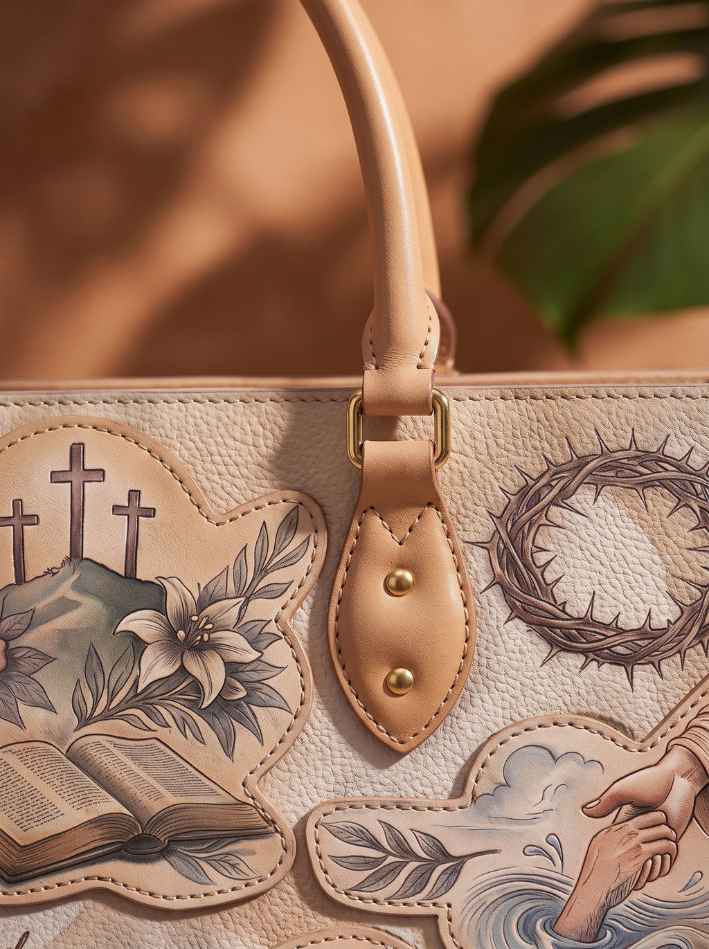 Every Promise John 3:16 Leather Handbag