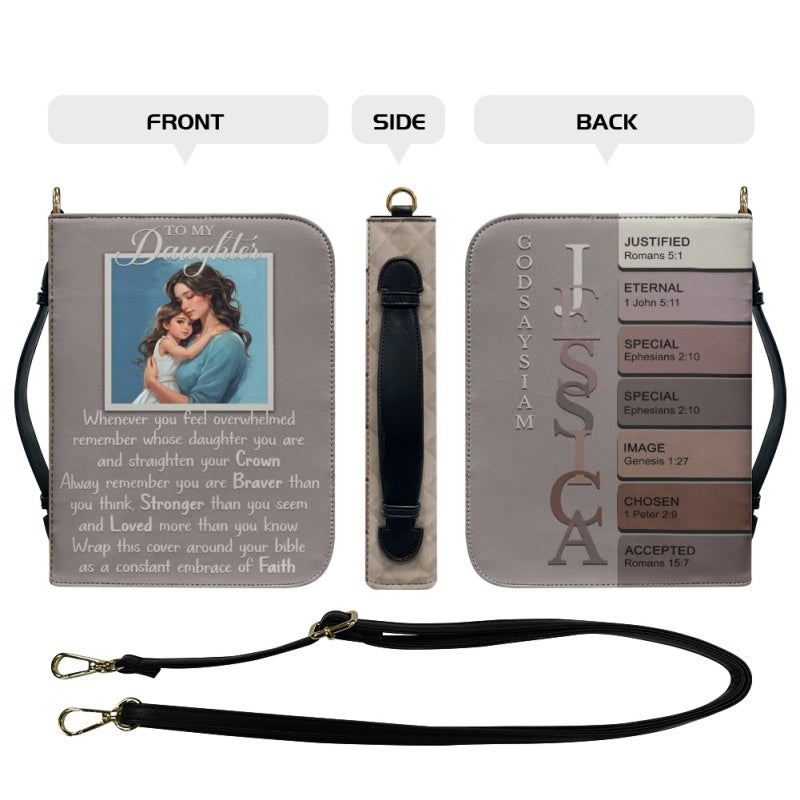 Personalized Name Meaning Bible Cover