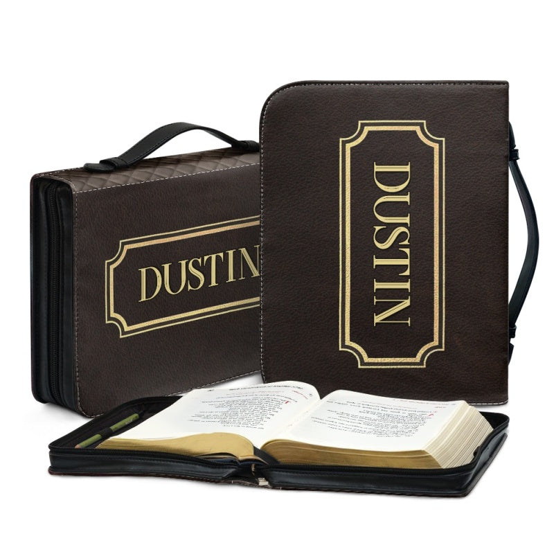To My Son From Mom Personalized Bible Cover