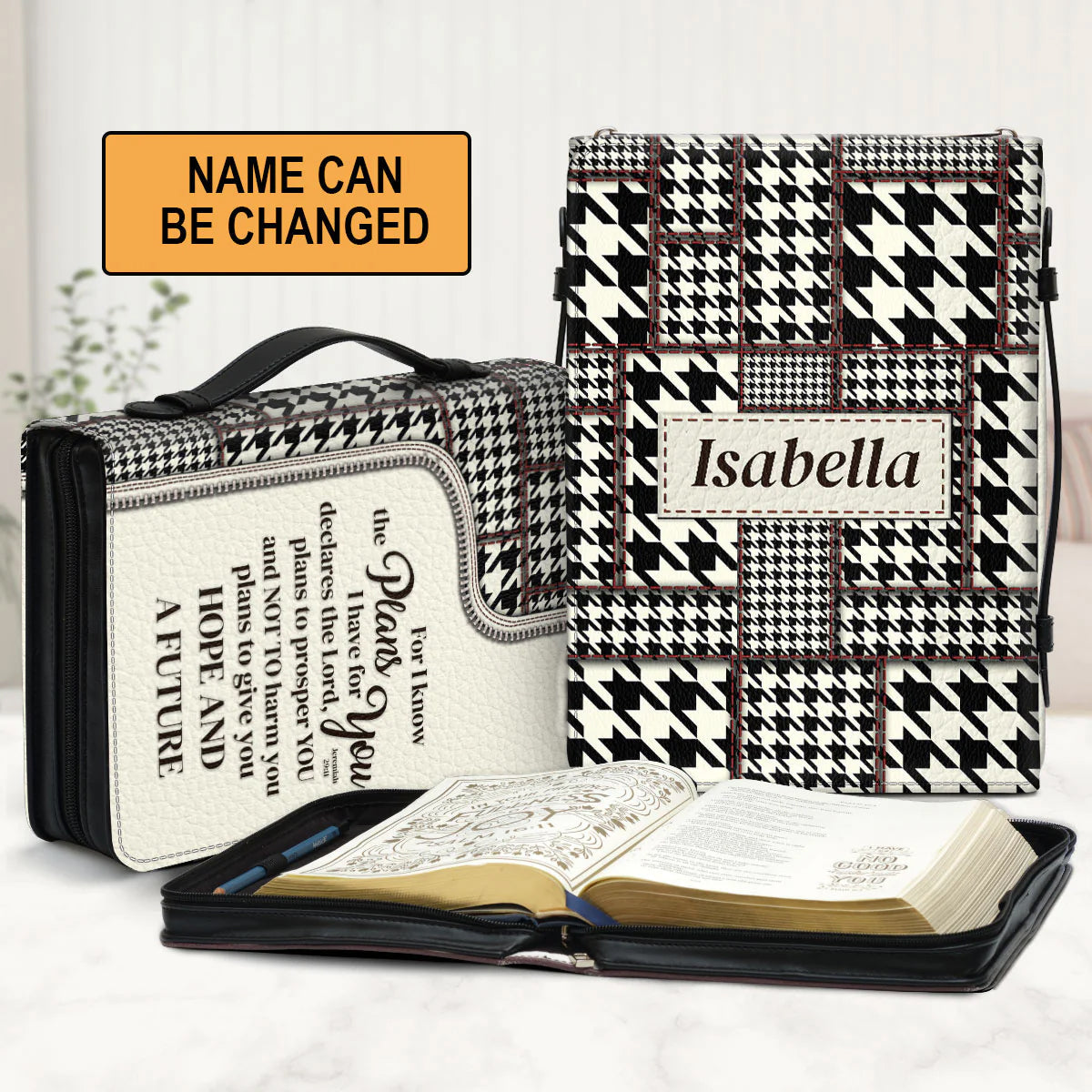 Personalized Jeremiah 29:11 Bible Cover
