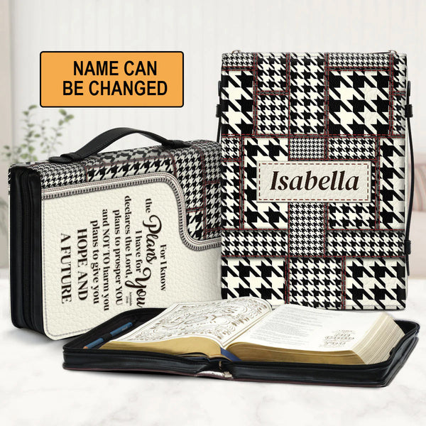 Personalized Jeremiah 29:11 Bible Cover
