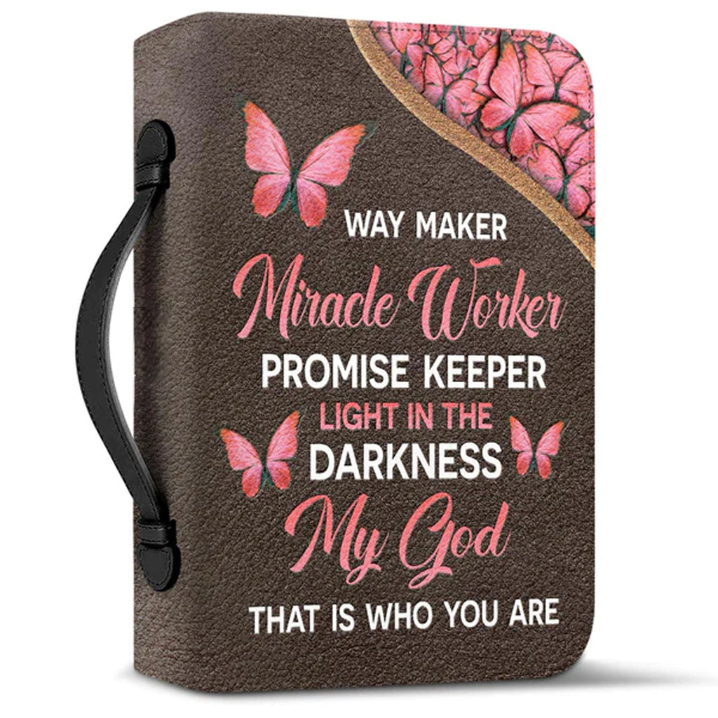 Floral Faith Way Maker Bible Cover Case