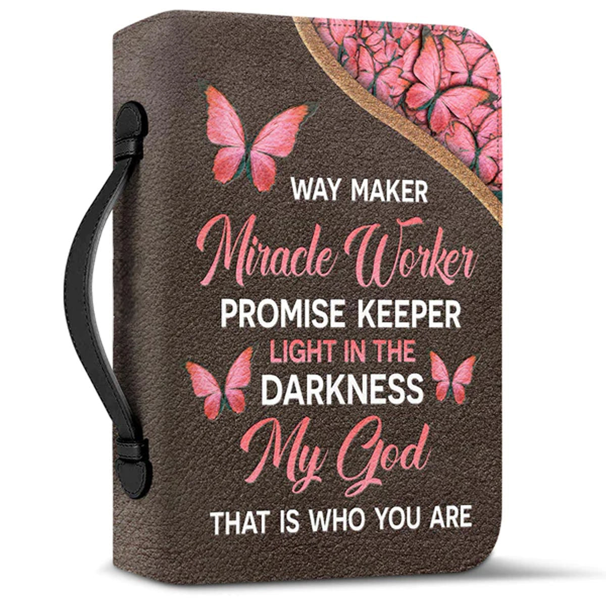 Floral Faith Way Maker Bible Cover Case