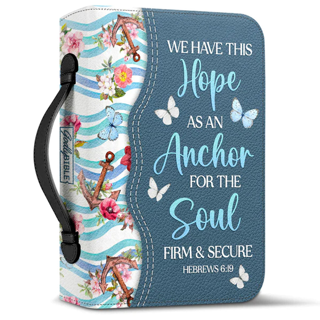 Hebrews 6:19 Anchor Personalized Bible Cover