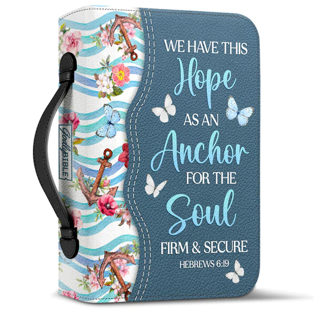 Hebrews 6:19 Anchor Personalized Bible Cover