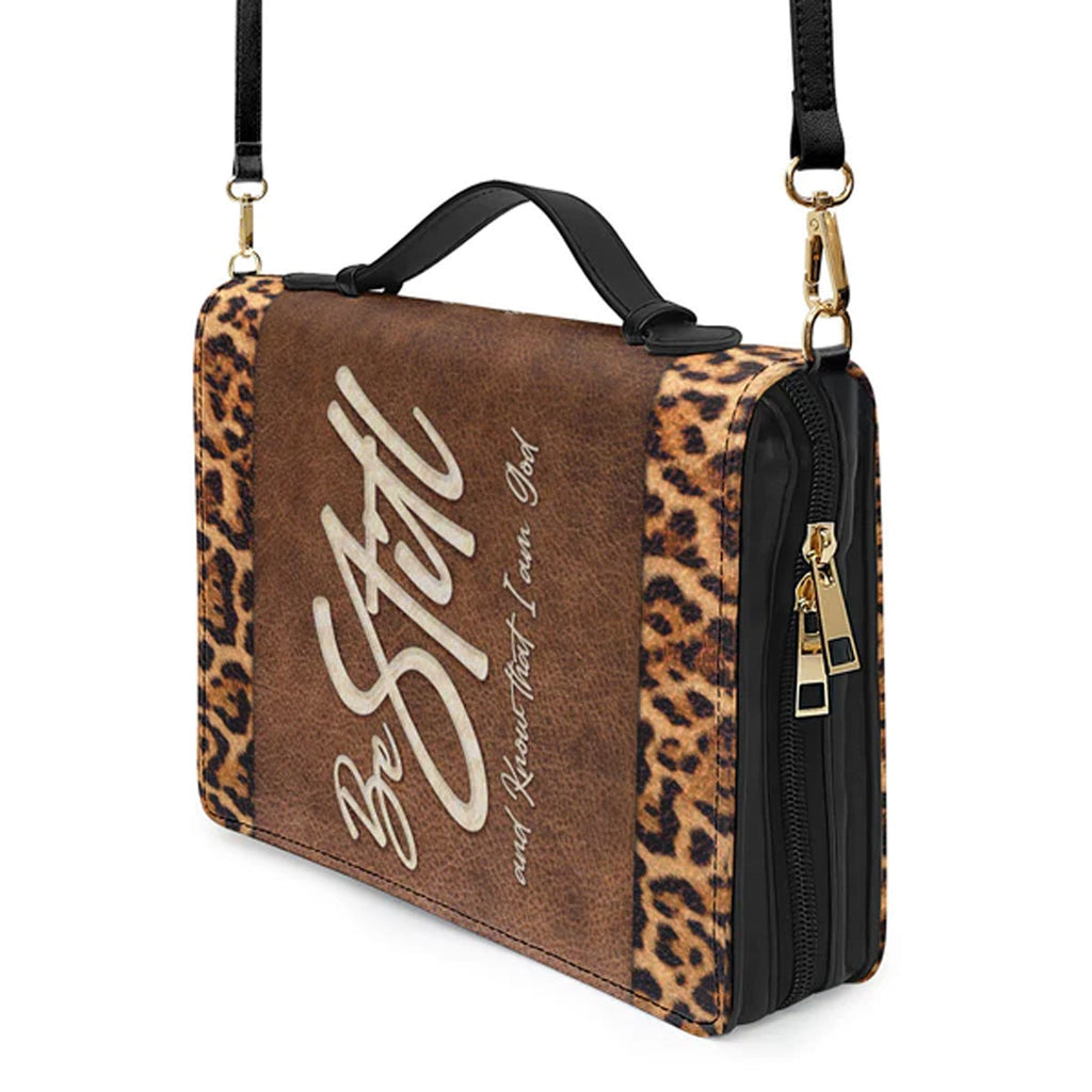 Personalized Be Still & Know Bible Cover