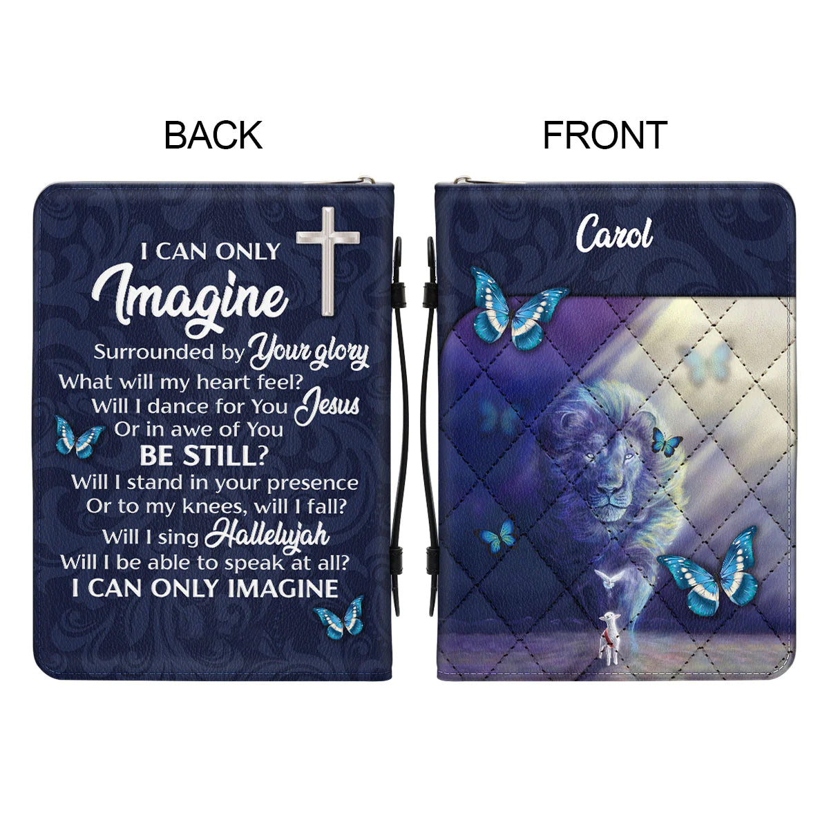 I Can Only Imagine Personalized Bible Cover