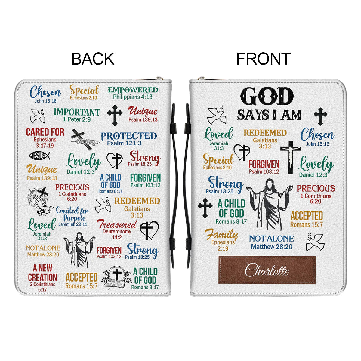 What God Says About You Personalized Bible Cover