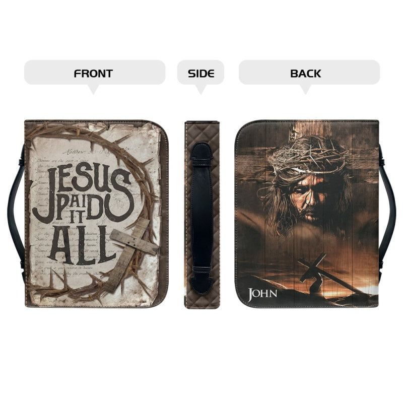 Personalized Redeeming Grace Bible Cover