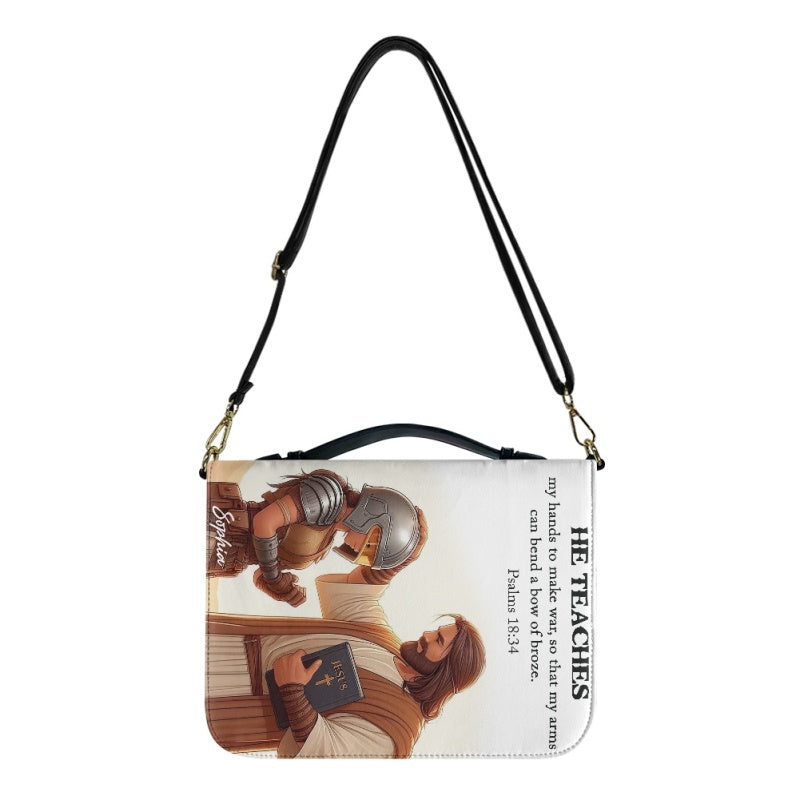 He Teaches Ephesians Personalized Bible Cover
